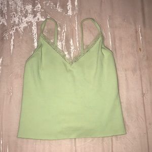 Lime green brandy Melville tank
